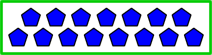 15 pentagons